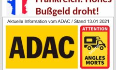 Vorsicht, Frankreich-Freunde: Ein happiges Bußgeld droht ab sofort für Fahrzeuge größer 3,5 to! (Montage: tom/dkf)