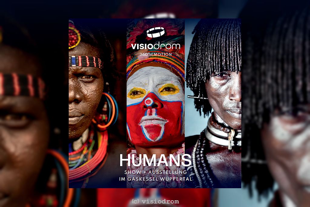 "Humans" zeigt eine Multimedia-Show auf Europas größter 360-Grad-Leinwand. (Foto: Visiodrom)