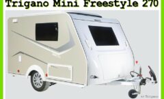 Mini-Caravan für spontanes Reisen: Der Trigano Mini Freestyle 270. (Foto: Trivago)