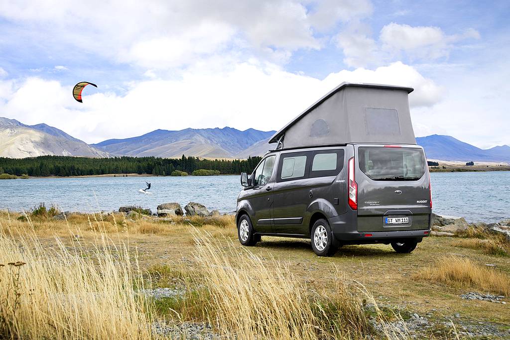 Der Ford Nugget wird im Caravaning immer häufiger als Basisfahrzeug angeboten. (Foto: Ford)