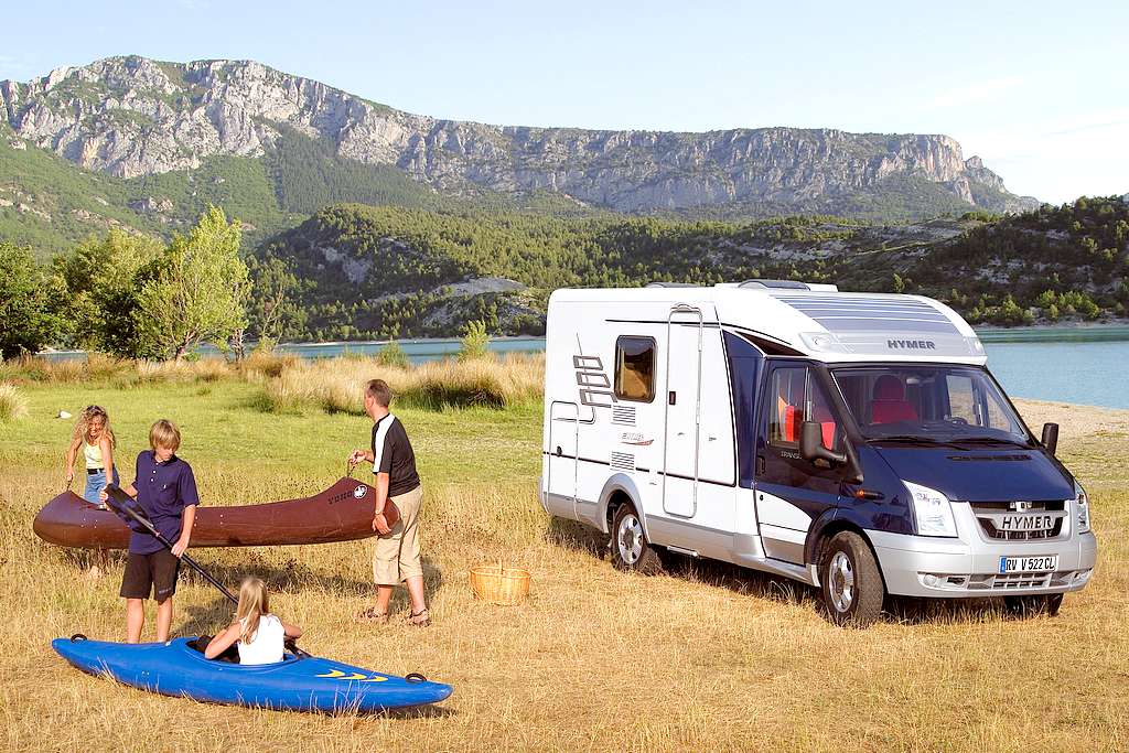 Ein Hymer Van 522 auf Basis des Transit. (Foto: Ford)