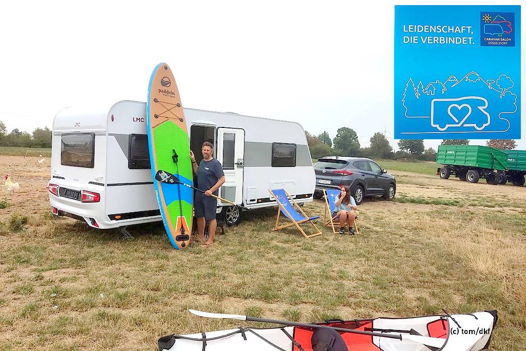 Home is where you park it. Naturnahes Camping funktioniert. (Foto: tom/dkf)