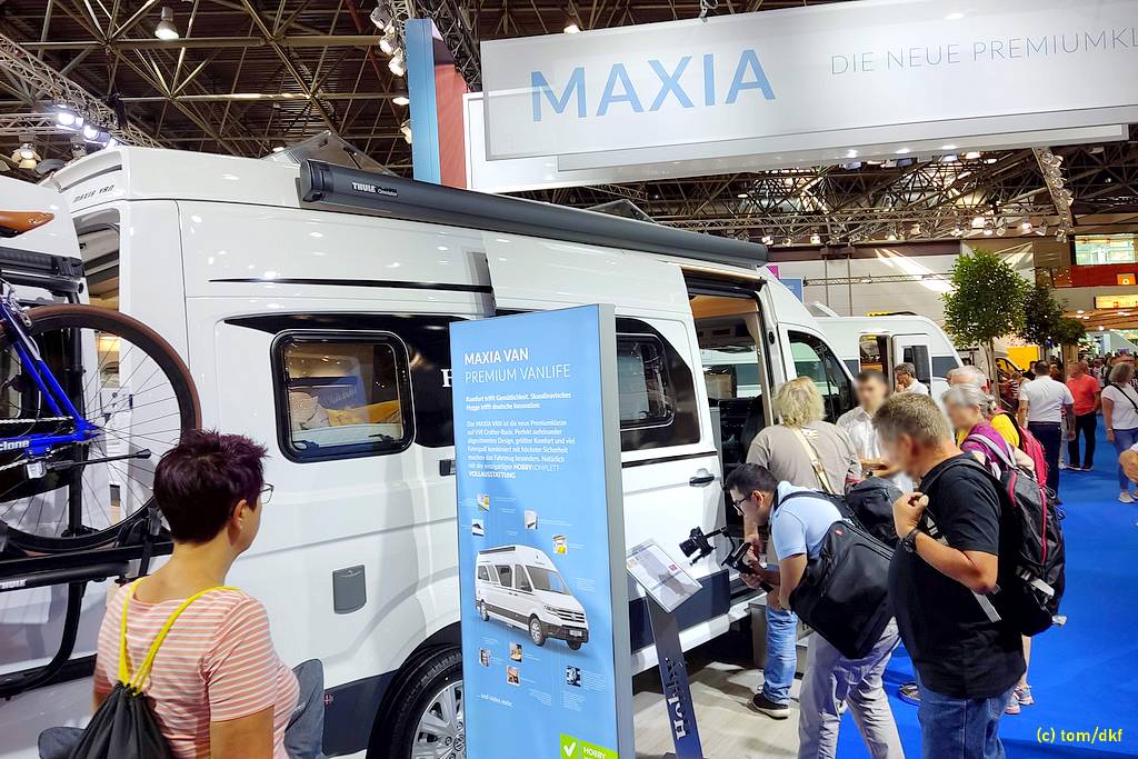 Hobby Maxia Van: Das erste gemeinsame Reisemobil aus der Kooperation mit VW Nutzfahrzeuge. (Foto: tom/dkf)