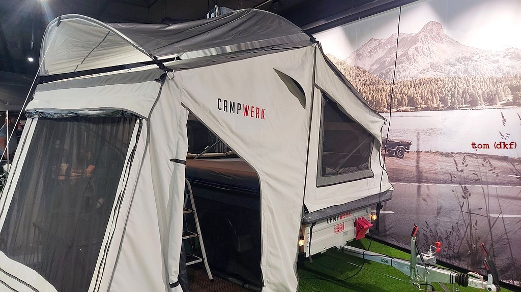 Zelte für viele Gelegenheiten bietet Campwerk an. (Foto: tom/dkf)